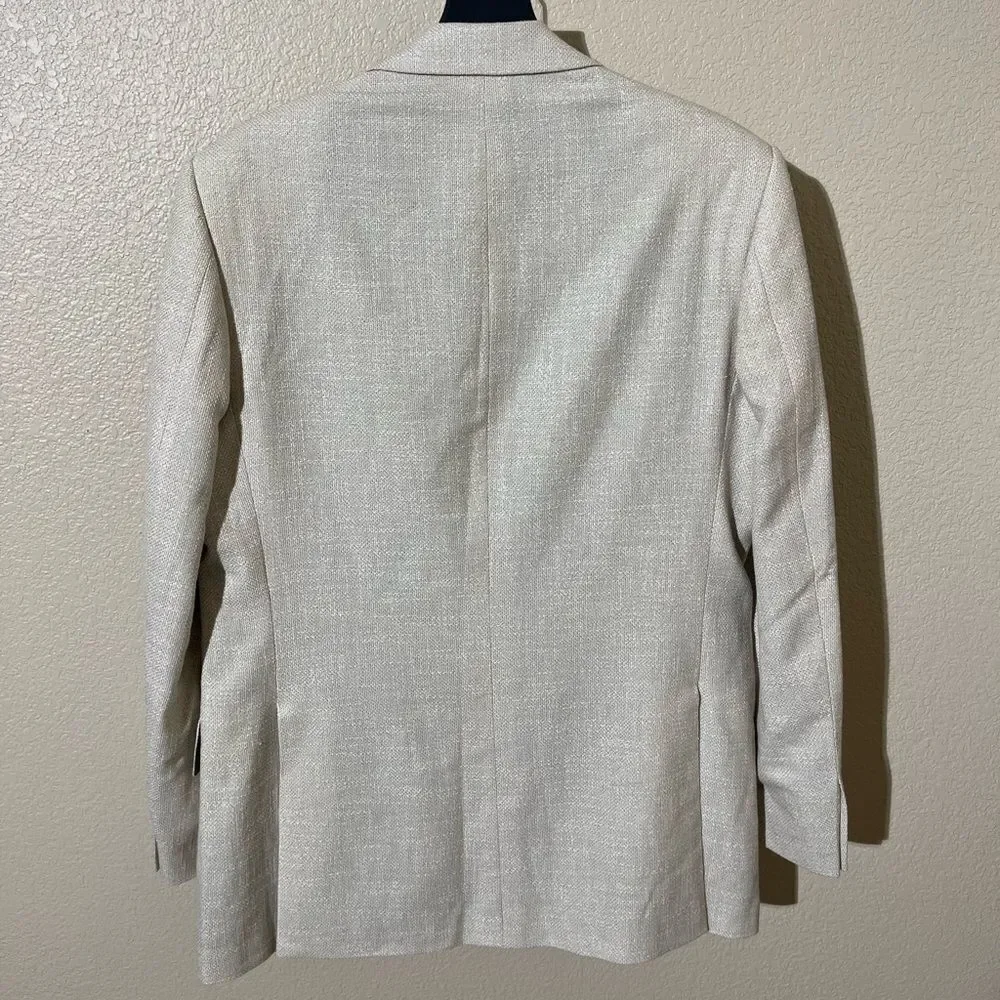 Ede & Ravenscroft  Men's Classic Cream Blazer
